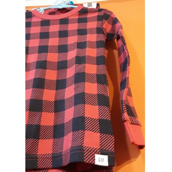 Gap buffalo plaid 2pc pajama set - Picture 2 of 7